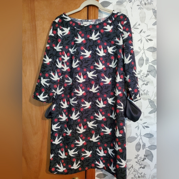 Boden Evelyn Sheath Dress 10R - Picture 8 of 9